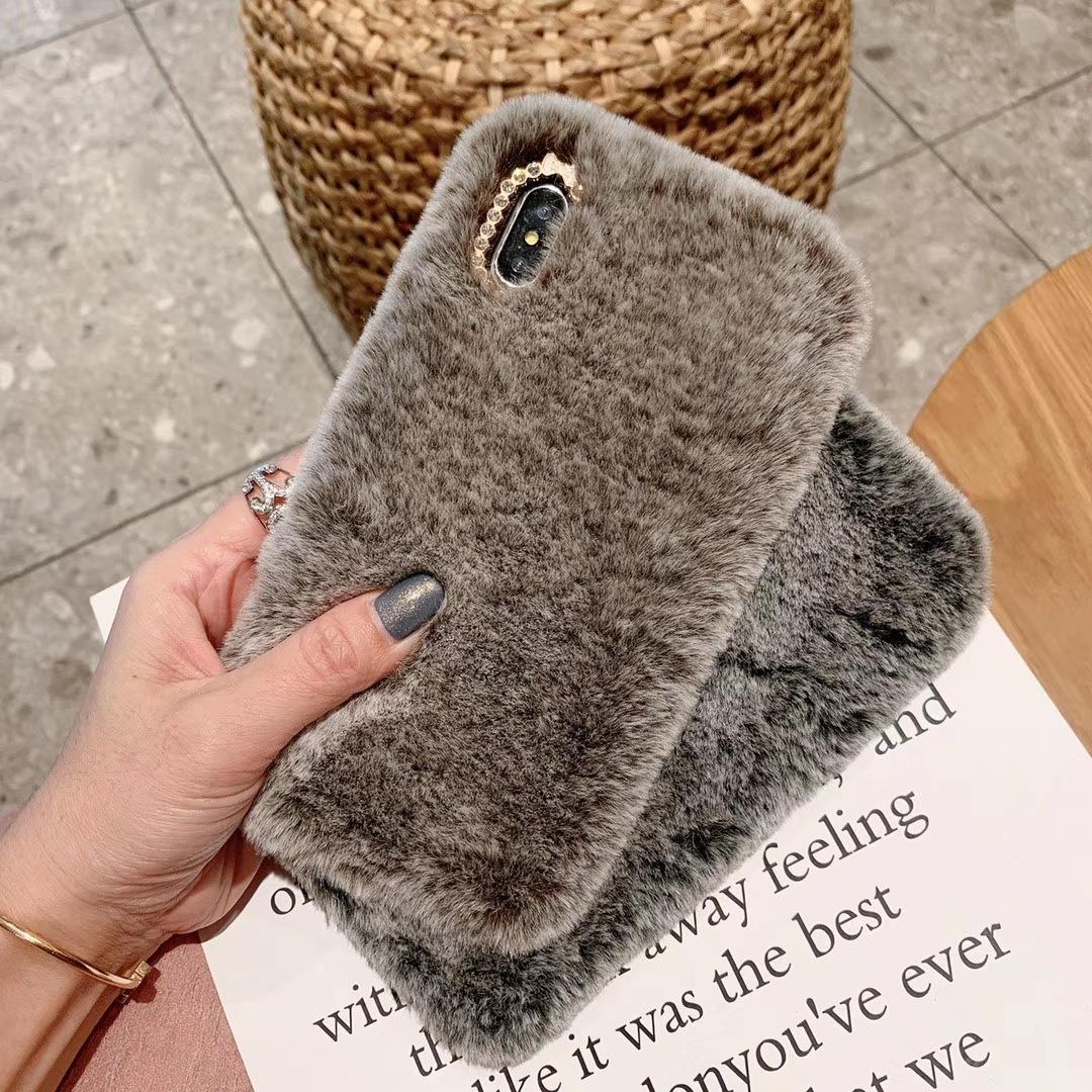 Rabbit Hair Protective Cover Mobile Phone Case Rabbit Hair Protective Cover Mobile Phone Case